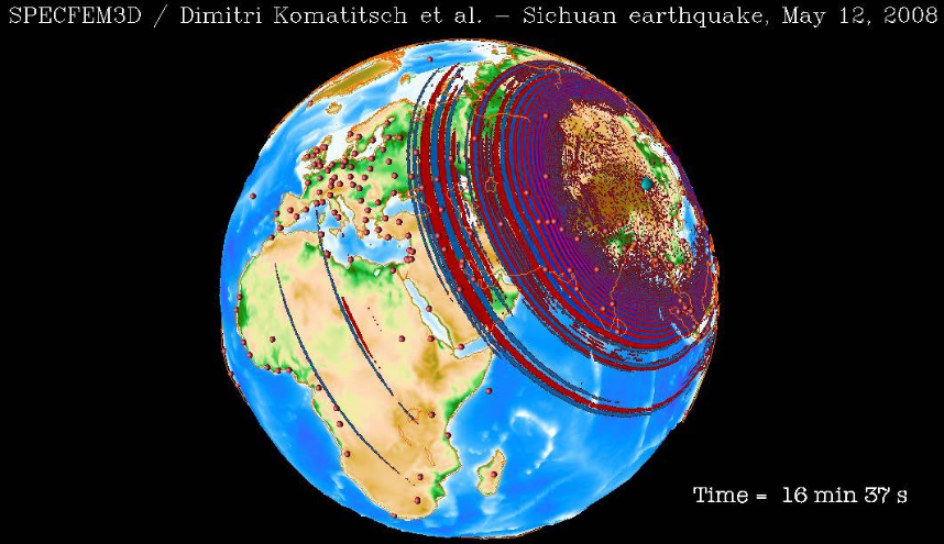esri 3d earthquake globe video